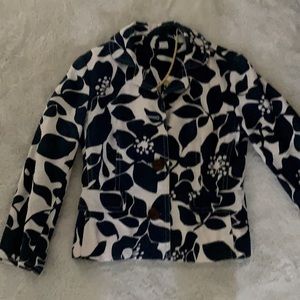 J Crew Linen Blazer Size 6